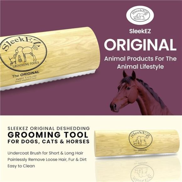 Horse Brush, Horse Tack, Horse Brushes for Grooming,Carpet Rake, Deshedding Tool - Picture 4 of 6